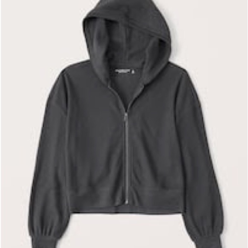Abercrombie and Fitch Waffle Full Zip Hoodie XS